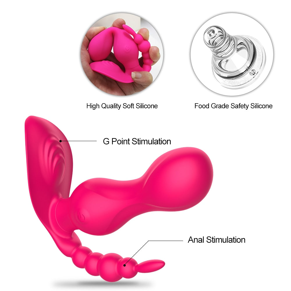 Wireless Remote Control Vibrator Sex Toy for Adults Couples