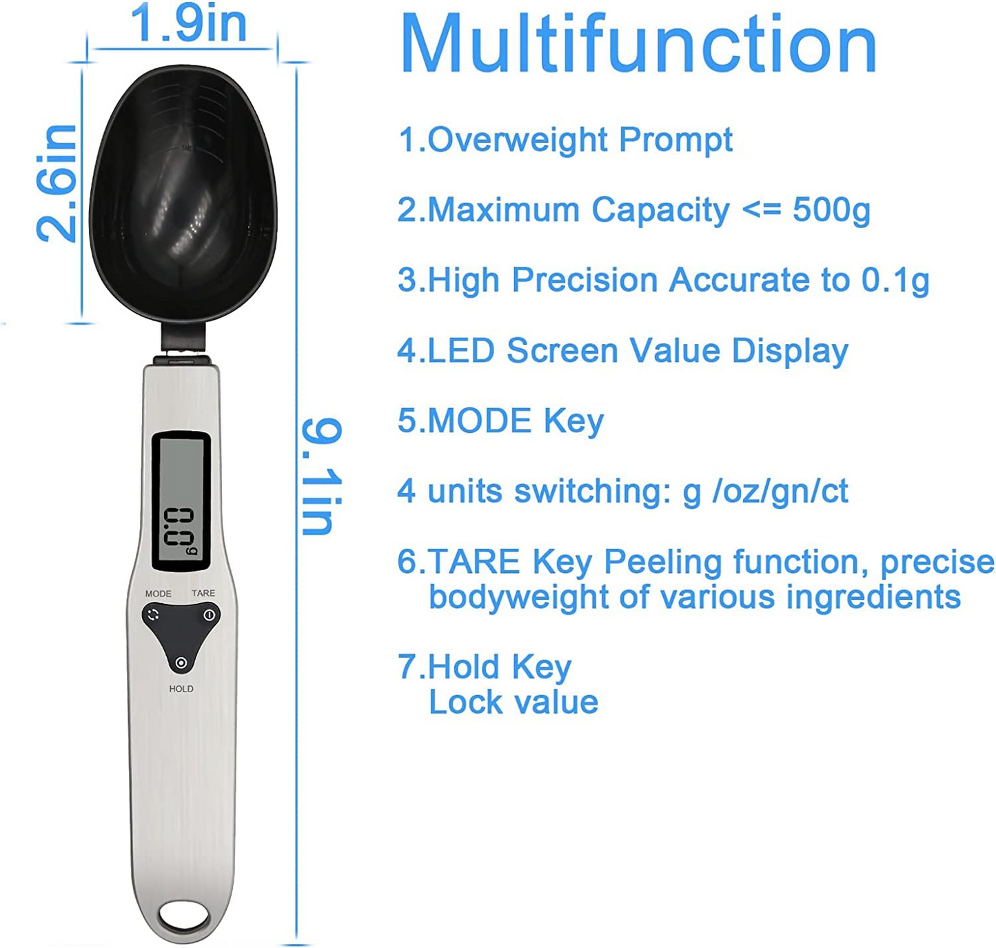 Electronic Measuring Digital Spoon Scale