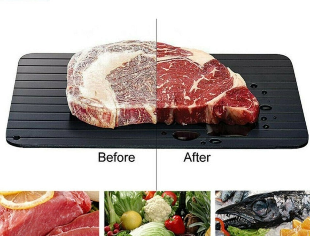 Fast Defrosting Food Tray for Meat and Seafood