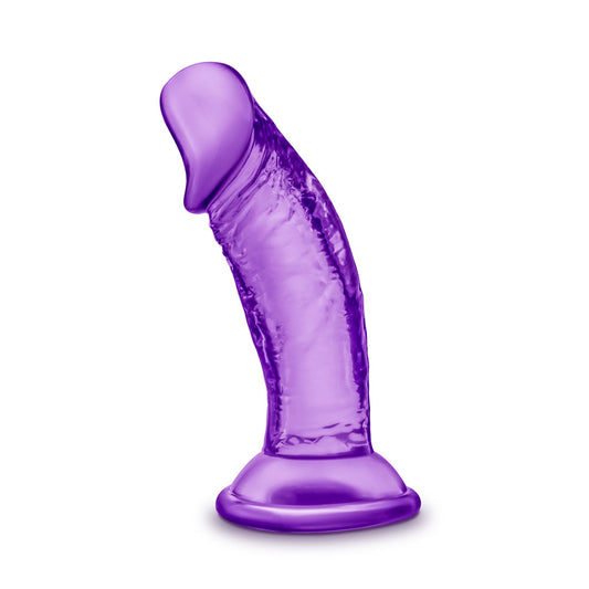 4" B Yours - Sweet n' Small Dildo With Suction Cup - Purple